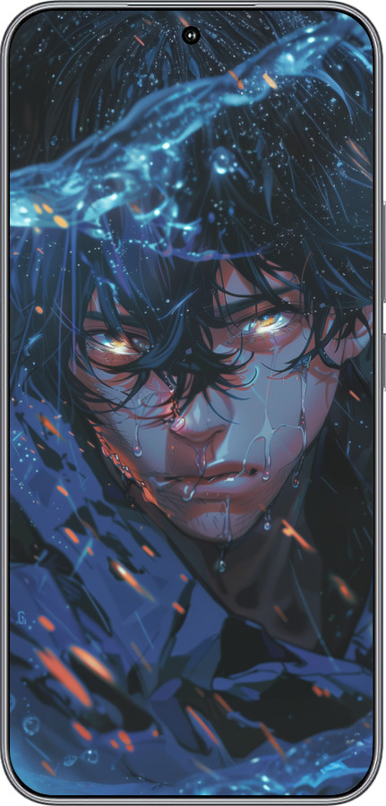 Силиконовый чехол Satoru Gojou для Huawei Honor 400 5G - 6128u-4017 изображение 