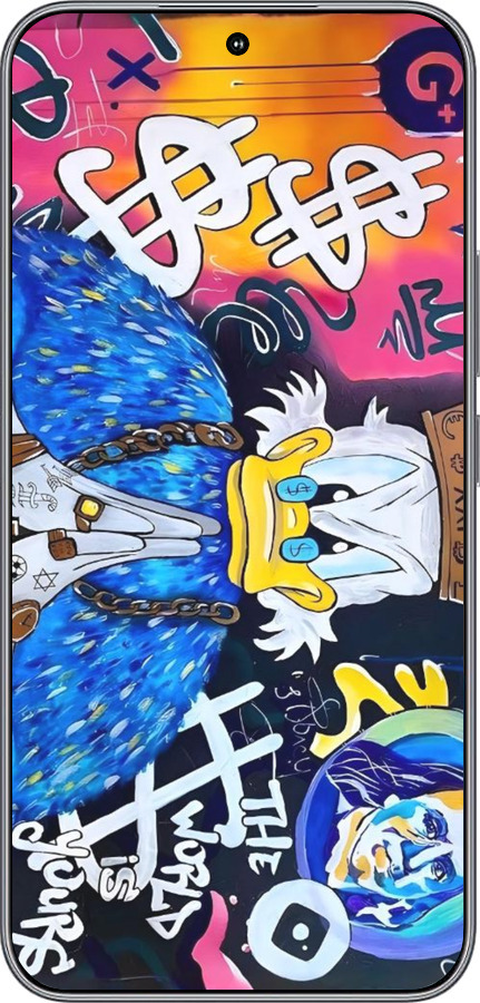 Силиконовый чехол Скрудж 2 для Huawei Honor 400 5G - 6285u-4017 изображение 