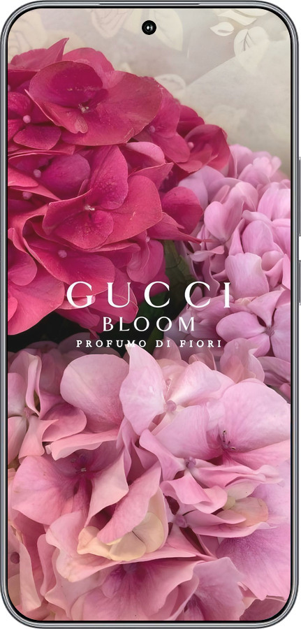 Силиконовый чехол Гучи для Huawei Honor 400 5G - 6341u-4017 изображение 