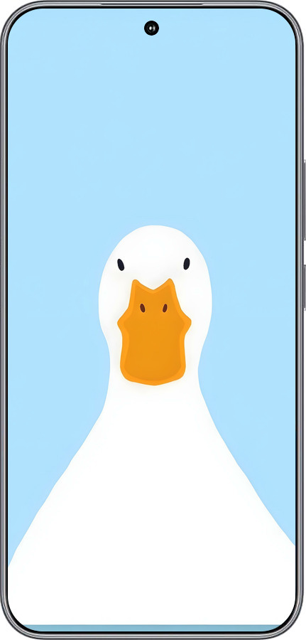 Силиконовый чехол Гусь для Huawei Honor 400 5G - 6350u-4017 изображение 