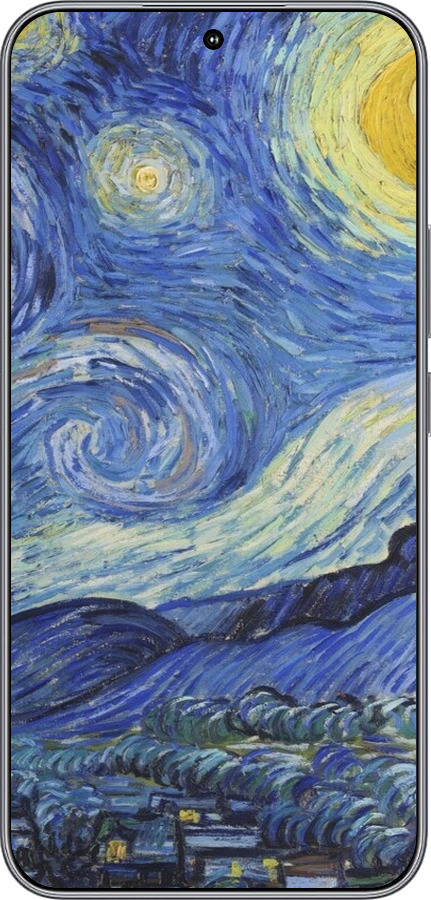 Силиконовый чехол «Звездная ночь» Винсента Ван Гога для Huawei Honor 400 5G - 6433u-4017 изображение 