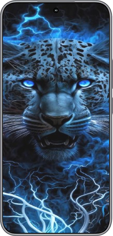 Силиконовый чехол Ледяной леопард для Huawei Honor 400 5G - 6460u-4017 изображение 