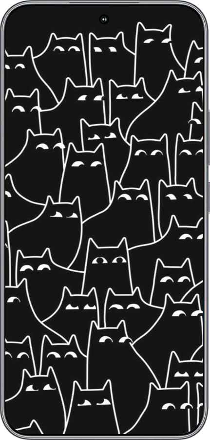Силиконовый чехол С изображением кошек для Huawei Honor 400 5G - 6470u-4017 изображение 