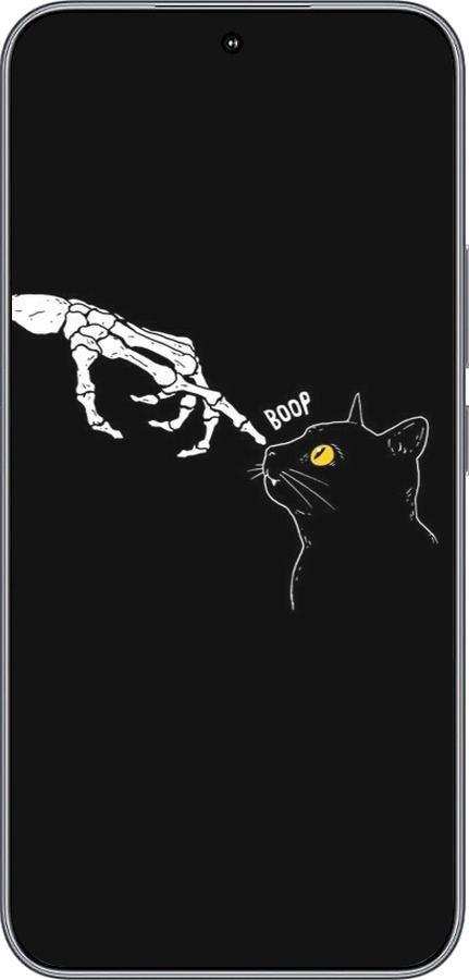 Силиконовый чехол Кошка для Huawei Honor 400 5G - 6505u-4017 изображение 