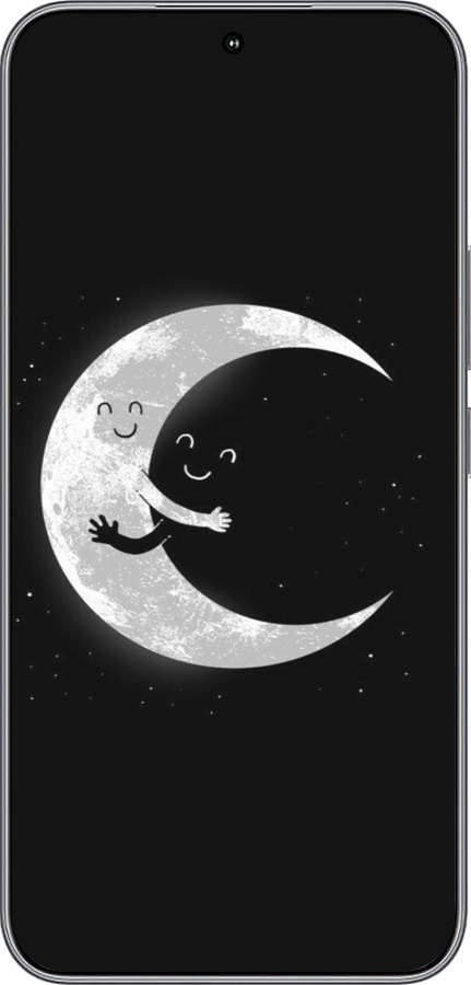 Силиконовый чехол Лунные объятия для Huawei Honor 400 5G - 6508u-4017 изображение 