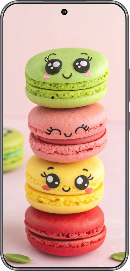 Силиконовый чехол Печенье для Huawei Honor 400 5G - 6693u-4017 изображение 