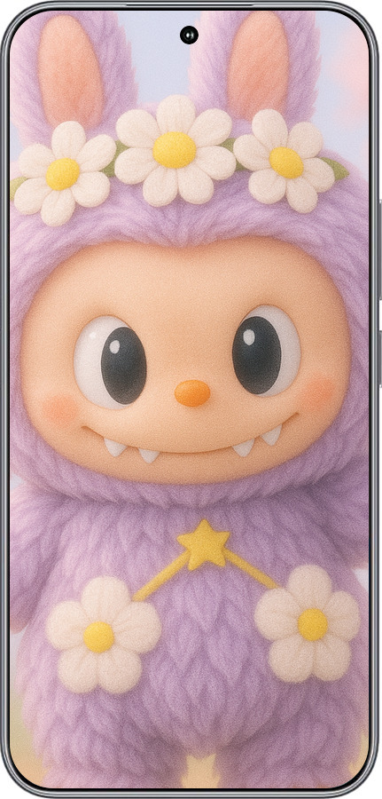 Силиконовый чехол Лабубу 1 для Huawei Honor 400 5G - 6709u-4017 изображение 