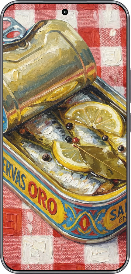 Силиконовый чехол Vintage Sardine Tin Phone для Huawei Honor 400 5G - 6772u-4017 изображение 