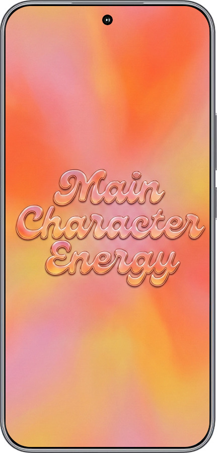 Силиконовый чехол Aura Gradient Main Character Energy Aesthetic Y2K для Huawei Honor 400 5G - 6783u-4017 изображение 