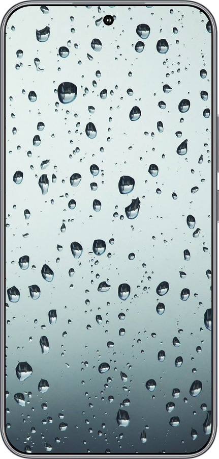 Силиконовый чехол Стекло в каплях для Huawei Honor 400 5G - 848u-4017 изображение 