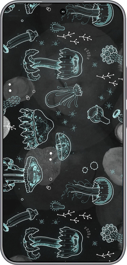 Силиконовый чехол Медузы для Huawei Honor 400 5G - 906u-4017 изображение 