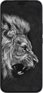 Силиконовый чехол Лев для Huawei Honor 400 Lite 5G - 1080u-3993 изображение 