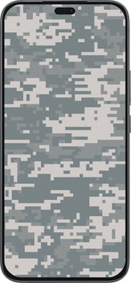 Силиконовый чехол Камуфляж для Huawei Honor 400 Lite 5G - 1085u-3993 изображение 