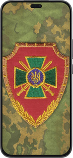Силиконовый чехол Пограничная служба Украины для Huawei Honor 400 Lite 5G - 1091u-3993 изображение 