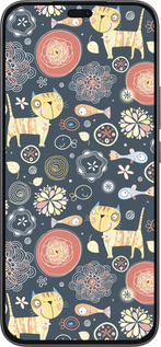 Силиконовый чехол Котята v4 для Huawei Honor 400 Lite 5G - 1224u-3993 изображение 