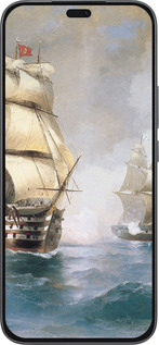 Силиконовый чехол Айвазовский. Корабли для Huawei Honor 400 Lite 5G - 160u-3993 изображение 
