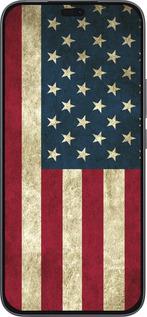 Силіконовий чехол Прапор США для Huawei Honor 400 Lite 5G - 395u-3993 изображение 