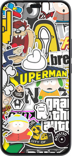 Силиконовый чехол Popular logos для Huawei Honor 400 Lite 5G - 4023u-3993 изображение 