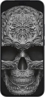 Силиконовый чехол skull-ornament для Huawei Honor 400 Lite 5G - 4101u-3993 изображение 