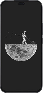 Силиконовый чехол Moon in dark для Huawei Honor 400 Lite 5G - 4176u-3993 изображение 