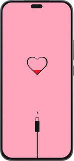 Силиконовый чехол Подзарядка сердца1 для Huawei Honor 400 Lite 5G - 4275u-3993 изображение 