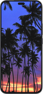 Силиконовый чехол Пальмы для Huawei Honor 400 Lite 5G - 4324u-3993 изображение 