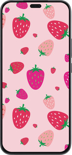 Силиконовый чехол Клубнички для Huawei Honor 400 Lite 5G - 4332u-3993 изображение 