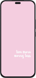 Силиконовый чехол Живи больше для Huawei Honor 400 Lite 5G - 4347u-3993 изображение 