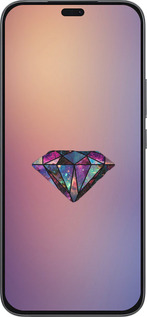 Силиконовый чехол Диамант для Huawei Honor 400 Lite 5G - 4352u-3993 изображение 