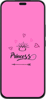 Силиконовый чехол Princess для Huawei Honor 400 Lite 5G - 4361u-3993 изображение 