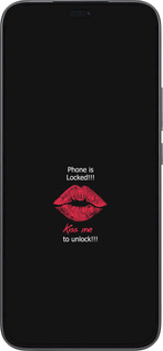 Силиконовый чехол Разблокируй-поцелуй для Huawei Honor 400 Lite 5G - 4372u-3993 изображение 