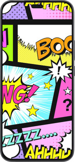 Силиконовый чехол Комикс 1 для Huawei Honor 400 Lite 5G - 4407u-3993 изображение 