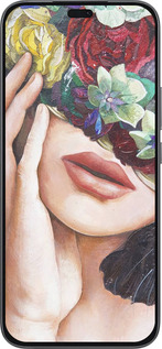 Силиконовый чехол Head Flower для Huawei Honor 400 Lite 5G - 4460u-3993 изображение 