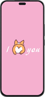 Силиконовый чехол Люблю1 для Huawei Honor 400 Lite 5G - 4587u-3993 изображение 