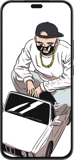 Силиконовый чехол Тачка для Huawei Honor 400 Lite 5G - 4663u-3993 изображение 