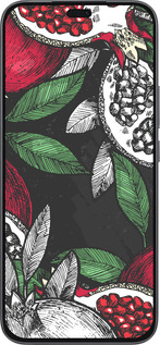 Силиконовый чехол Гранат для Huawei Honor 400 Lite 5G - 4692u-3993 изображение 