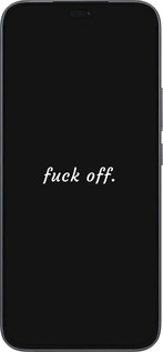 Силиконовый чехол Fuck off для Huawei Honor 400 Lite 5G - 4731u-3993 изображение 