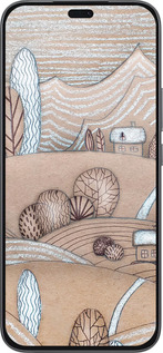 Силиконовый чехол Сказочные холмы для Huawei Honor 400 Lite 5G - 4749u-3993 изображение 