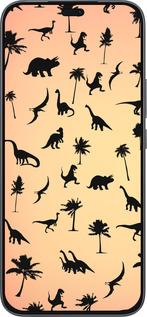 Силиконовый чехол Динозаврики 1 для Huawei Honor 400 Lite 5G - 4772u-3993 изображение 
