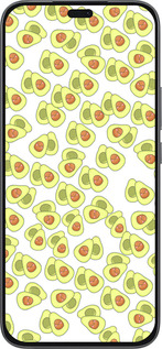 Силиконовый чехол Весёлые авокадо для Huawei Honor 400 Lite 5G - 4799u-3993 изображение 