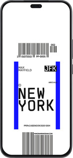 Силиконовый чехол New York для Huawei Honor 400 Lite 5G - 4861u-3993 изображение 