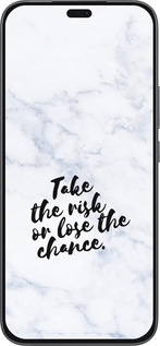 Силиконовый чехол Рискнуть или потерять шанс для Huawei Honor 400 Lite 5G - 4866u-3993 изображение 