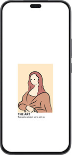 Силиконовый чехол The art для Huawei Honor 400 Lite 5G - 4890u-3993 изображение 