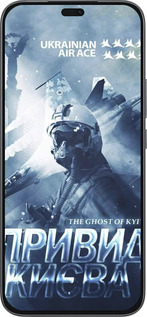 Силиконовый чехол Призрак Киева v2 для Huawei Honor 400 Lite 5G - 5229u-3993 изображение 