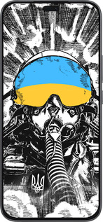 Силиконовый чехол Призрак Киева v3 для Huawei Honor 400 Lite 5G - 5307u-3993 изображение 