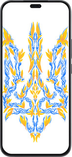 Силиконовый чехол Герб Украины v3 для Huawei Honor 400 Lite 5G - 5313u-3993 изображение 