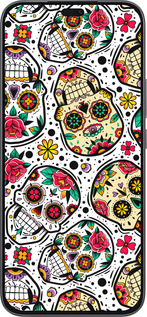 Силиконовый чехол Черепа для Huawei Honor 400 Lite 5G - 5471u-3993 изображение 