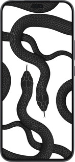Силиконовый чехол Змеи для Huawei Honor 400 Lite 5G - 5473u-3993 изображение 