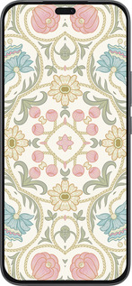 Силиконовый чехол Цветочный орнамент v2 для Huawei Honor 400 Lite 5G - 5513u-3993 изображение 