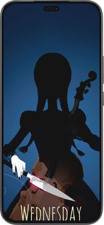 Силиконовый чехол Wednesday для Huawei Honor 400 Lite 5G - 5515u-3993 изображение 